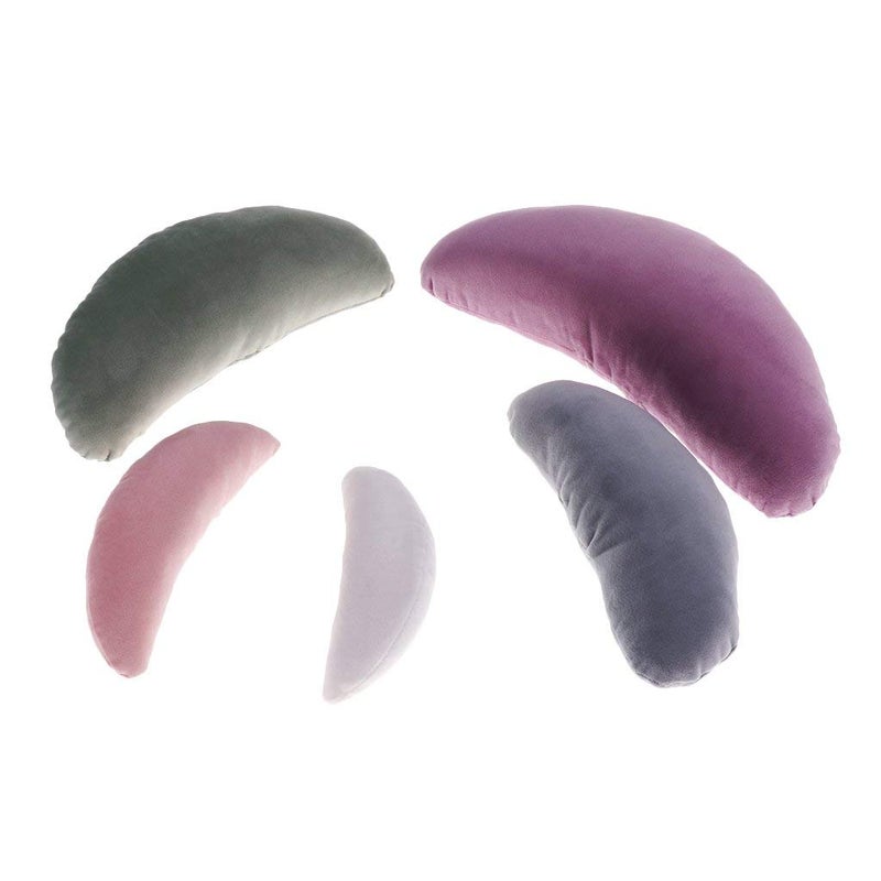 KODORIA 5pcs Newborn Baby Photography Props Moon Pillow Posing Props Newborn Basket Filler Fotografia - Colorful - Image 2